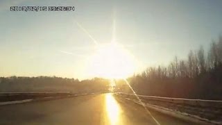 Chelyabinsk Russia meteorite explosion [upl. by Hnib]