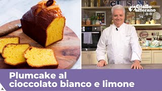 PLUMCAKE AL CIOCCOLATO BIANCO E LIMONE di Iginio Massari [upl. by Oys]