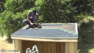 How To Build A Lean To Shed  Part 7  Roofing Install [upl. by Melicent630]