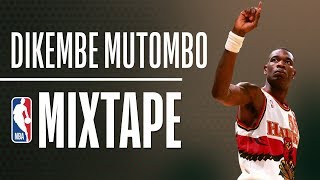 Dikembe Mutombos Ultimate Atlanta Hawks Highlight Mix [upl. by Arbma]