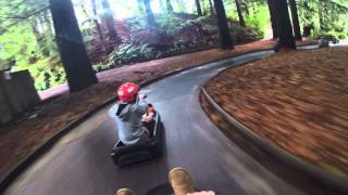 Rotorua Skyline Luge  Scenic Track [upl. by Ecneralc]