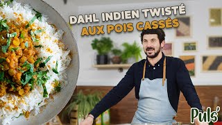 DAHL INDIEN TWISTÉ AUX POIS CASSÉS  Puls Cuisinez les légumineuses [upl. by Catha997]