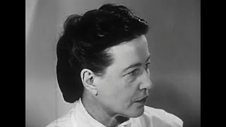 Simone de Beauvoir on Existentialism amp God 1959 [upl. by Ettenirt153]