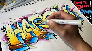 HOW TO DRAW GRAFFITI FOR BEGINNERS 2021  BASICS [upl. by Laurent]