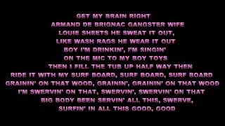 Beyonce ftJay Z  Drunk In Love FULL Lyrics [upl. by Ahsieat530]