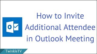 How to Invite Additional Attendee in Outlook Meeting [upl. by Keeton880]