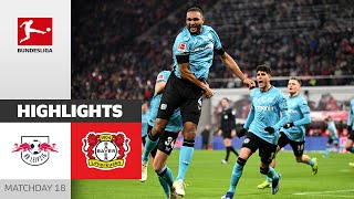 RB Leipzig  Bayer 04 Leverkusen 23  Highlights  Matchday 18 – Bundesliga 202324 [upl. by Petty]