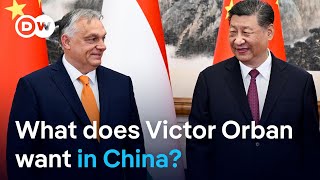 Hungary PM Viktor Orban pays surprise trip to China after visiting Ukraine Russia  DW News [upl. by Eelyac800]