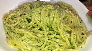 Creamy Pesto Pasta Recipe  Fresh Pesto Recipe Included [upl. by Lleon]