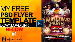 FREE  Download Psd Flyer Template Design [upl. by Guzel806]