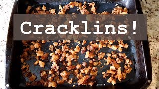 Cracklins The Best Part About Rendering Tallow or Lard [upl. by Ennahtebazile]