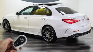 2022 Mercedes C Class 220d  Sound amp Visual Review [upl. by Lehcnom]