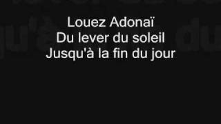 Paul Baloche  Louez Adonaï lyrics [upl. by Ahsenhoj]