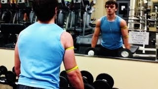 3 Exercises To Get Wider Broad Shoulders [upl. by Nosyk]