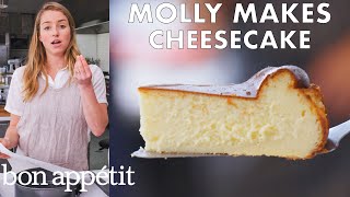 Molly Makes Cheesecake  From the Test Kitchen  Bon Appétit [upl. by Steen675]