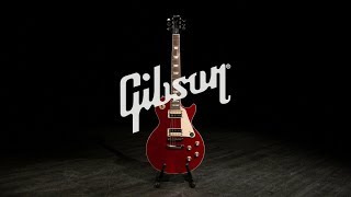 Gibson Les Paul Classic Translucent Cherry  Gear4music demo [upl. by Lucilla175]