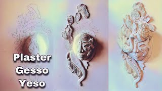 Plaster Art 👉 Basrelief tips [upl. by Nats556]