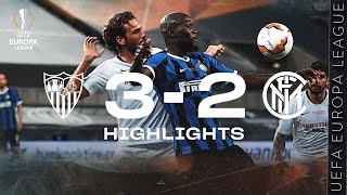 SEVILLA 32 INTER  HIGHLIGHTS  201920 UEFA Europa League Final 🏆⚫🔵 [upl. by Howell821]