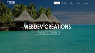 How To Create A Website Using HTML And CSS Step By Step Website Tutorial [upl. by Terrell860]