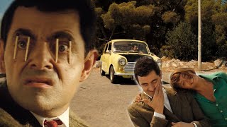 Mr Beans CAR DISASTER  Mr Bean Funny Clips  Classic Mr Bean [upl. by Srevart]