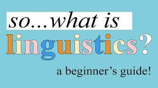 What is Linguistics  The Five Branches Explained [upl. by Cinimmod]