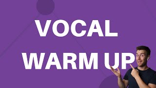 Vocal Warm Up Exercise 1  Lip Roll [upl. by Verena311]