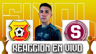 Herediano vs Saprissa la final en vivo reacción  Sebas Achusa [upl. by Ahsitil9]