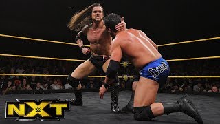 Roderick Strong vs Adam Cole WWE NXT Nov 8 2017 [upl. by Hasseman]