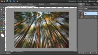 Creating a Zoom Blur Effect in Photoshop [upl. by Rickert]