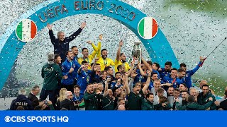 Italy Beats England in Epic Shootout to Win UEFA Euro 2020 European Championship  CBS Sports HQ [upl. by Demona]