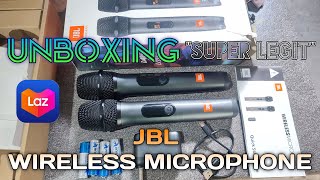 Unboxing JBL Wireless Microphone [upl. by Esnahc162]