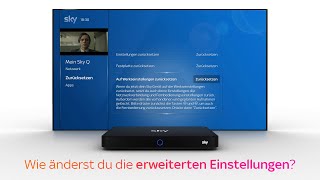 Sky Service Tutorial  Erweiterte Einstellungen [upl. by Edelstein343]