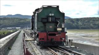 The Welsh Highland Railway  Caernarfon to Porthmadog [upl. by Godwin159]