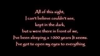 Evanescence  Wake me up Inside Lyrics [upl. by Marsha]