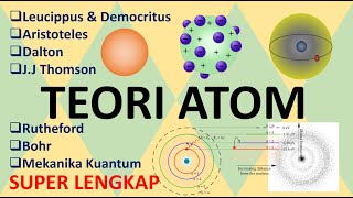 PERKEMBANGAN TEORI ATOM LENGKAP KELAS 10 [upl. by El]