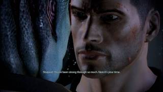 Mass Effect 2  Samara Romance with MALE default Shepard [upl. by Tiedeman]