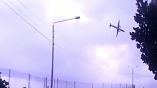 Plane nosedives explodes in fiery crash [upl. by Hurwit]