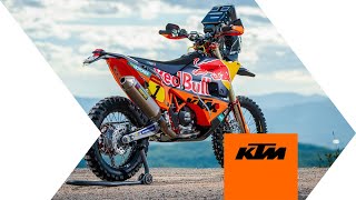 A close look at the Red Bull KTM Factory Racing Rally bike  KTM [upl. by Duntson34]