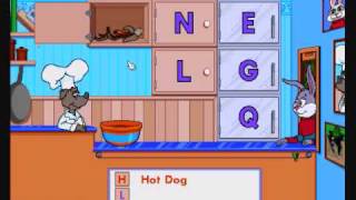 Reader Rabbit Preschool Gameplay  Part One  ABC Diner Ticket 1 [upl. by Lisa452]