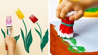 16 CREATIVE DRAWING HACKS FOR KIDS [upl. by Corey]