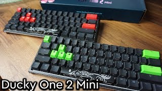 Ducky One 2 Mini Review Cherry MX Silver amp Cherry MX Silent Red Switches [upl. by Bullion]