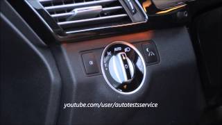 How To override Mercedes adaptive high beam assist adaptiver Fernlichtassistent [upl. by Carlo314]