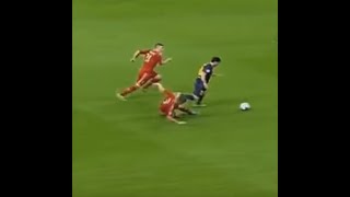 messi vs ribery dribbling each other in 2013 [upl. by Messab]