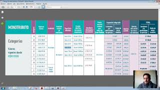 Monotributo Categorías y Especificaciones [upl. by Spieler]