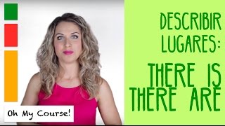 There is  There are Describir lugares en inglés [upl. by Najar]