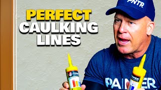 PERFECT lines with caulking and tape [upl. by Yanttirb230]