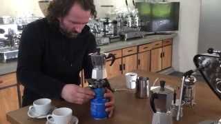 How to make cappuccino at home  Latte art with italian moka [upl. by Anauqahc]