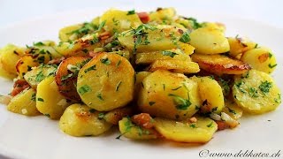 Bratkartoffeln Rezept [upl. by Gallenz]