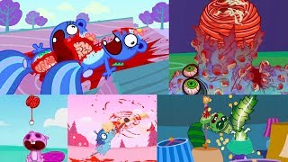 Top 10 Horrific Deaths in Happy Tree Friends [upl. by Tabshey]