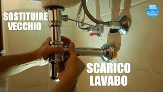 Come sostituire lo scarico del Lavabo Bagno [upl. by Federico]